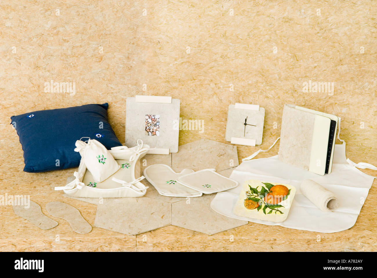 papers products made by kenaf Stock Photo - Alamy