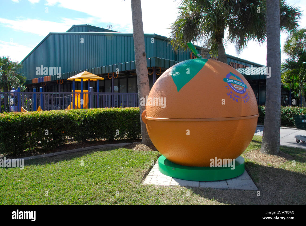 Products representing the Florida citrus industry Stock Photo Alamy