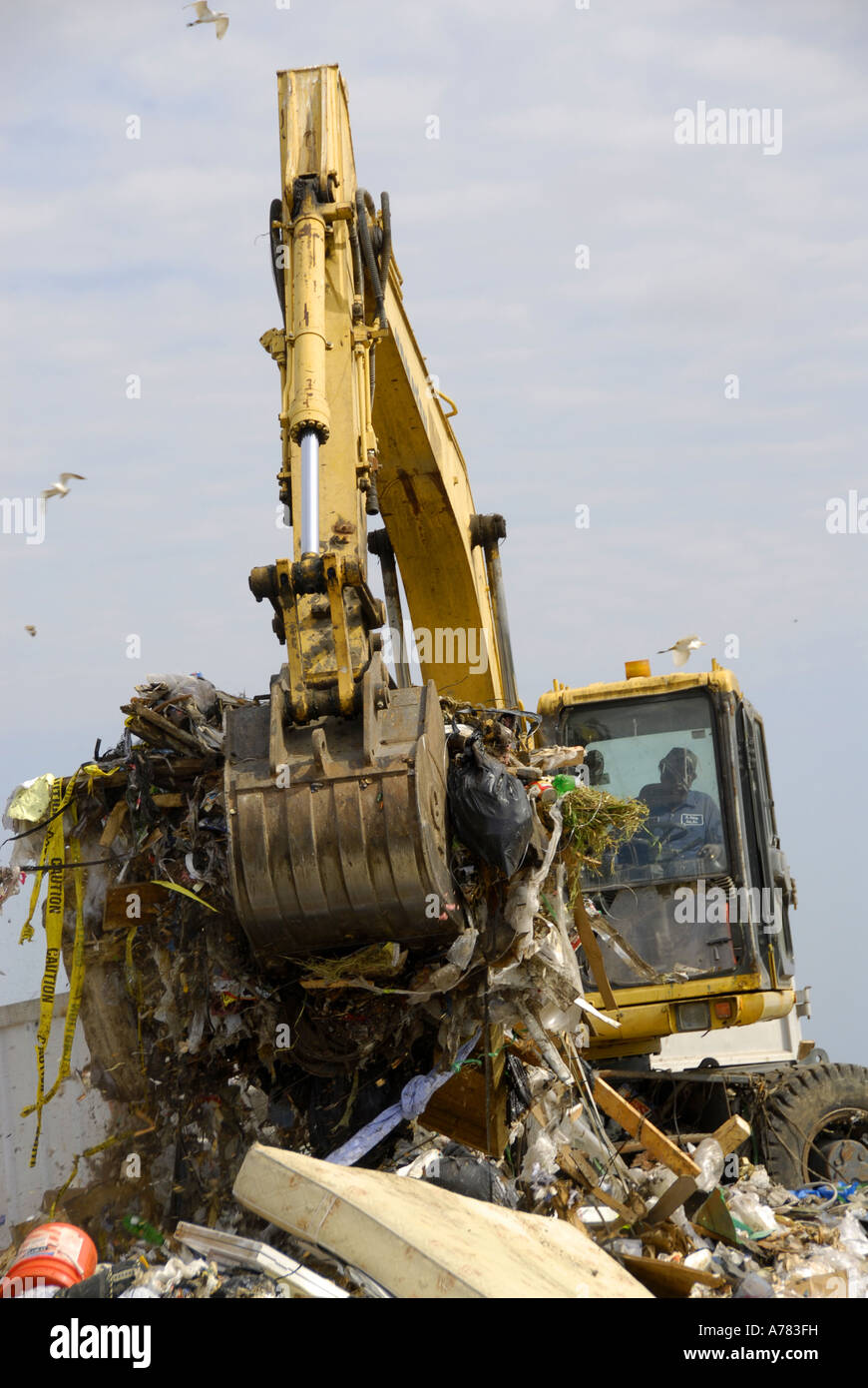 Reduce Reuse Recycle Landfill Stock Photo - Alamy