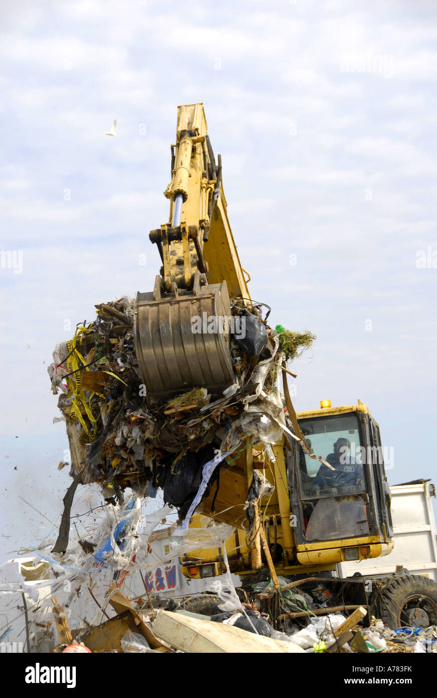 Reduce Reuse Recycle Landfill Stock Photo - Alamy