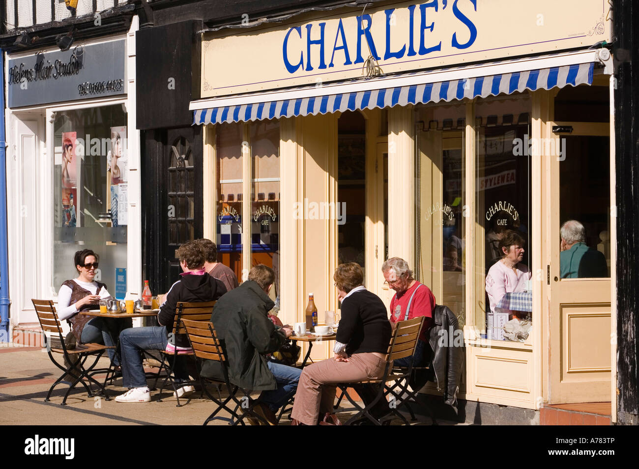 Charlies café hi-res stock photography and images - Alamy