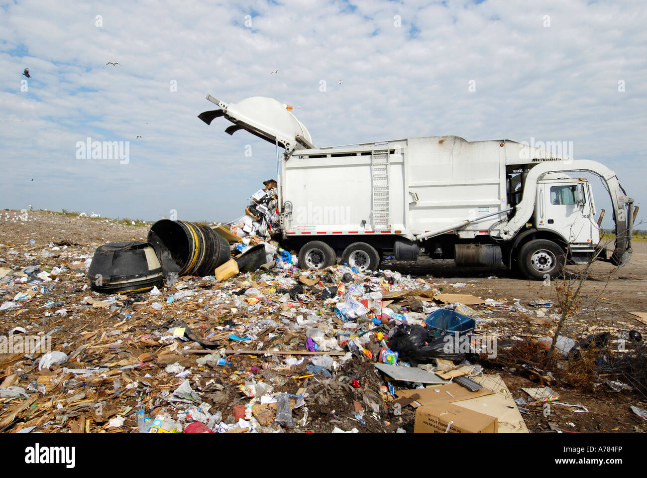 Reduce Reuse Recycle Landfill Stock Photo - Alamy