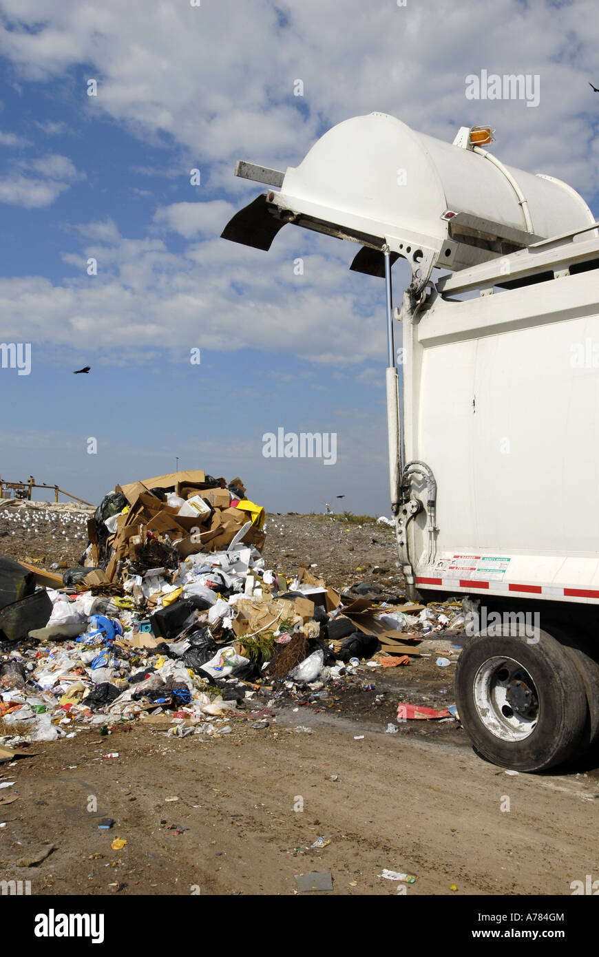 Reduce Reuse Recycle Landfill Stock Photo - Alamy