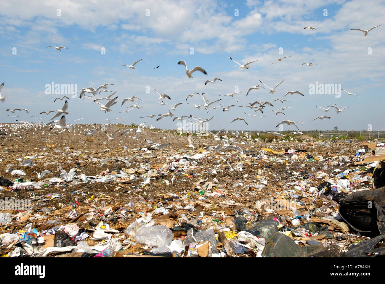 Reduce Reuse Recycle Landfill Stock Photo - Alamy