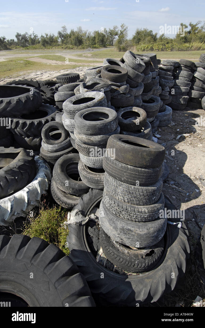 Reduce Reuse Recycle Landfill Stock Photo - Alamy