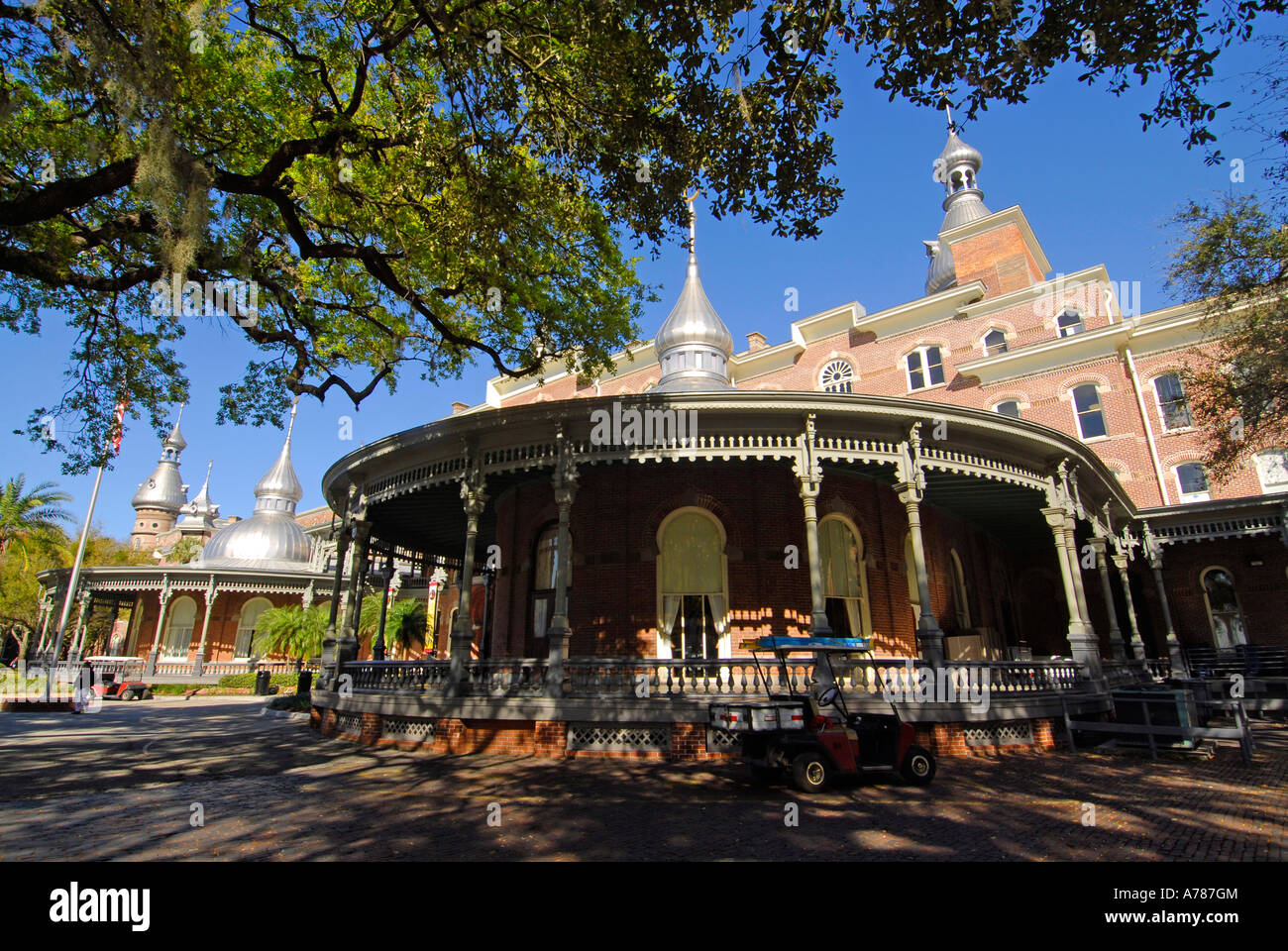 Henry B Plant Hall is the main building on the campus of the University of Tampa located in the  city of Tampa Florida FL Stock Photo