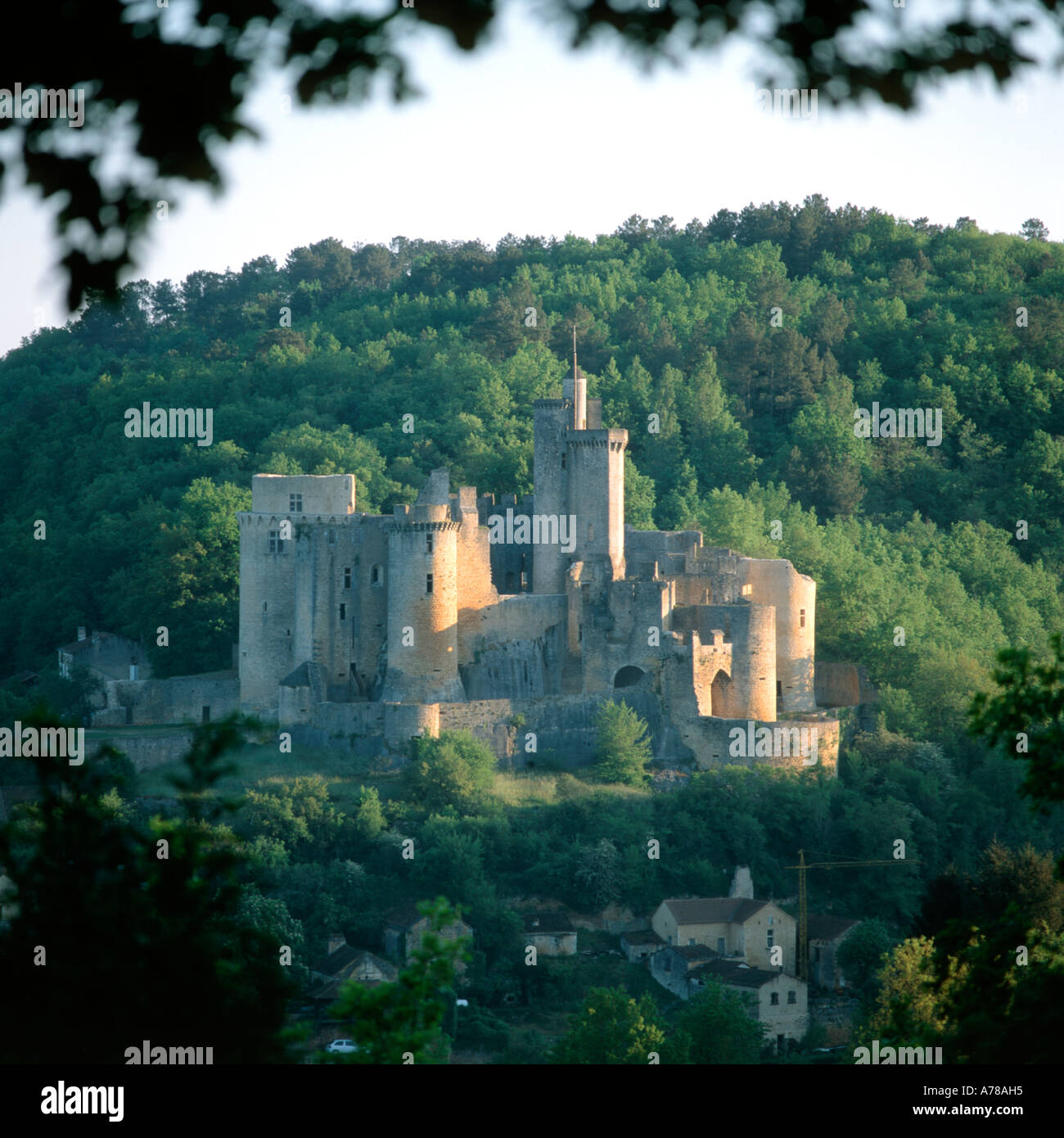 Chateau de Bonaguil LotetGaronne Aquitaine France Stock Photo Alamy