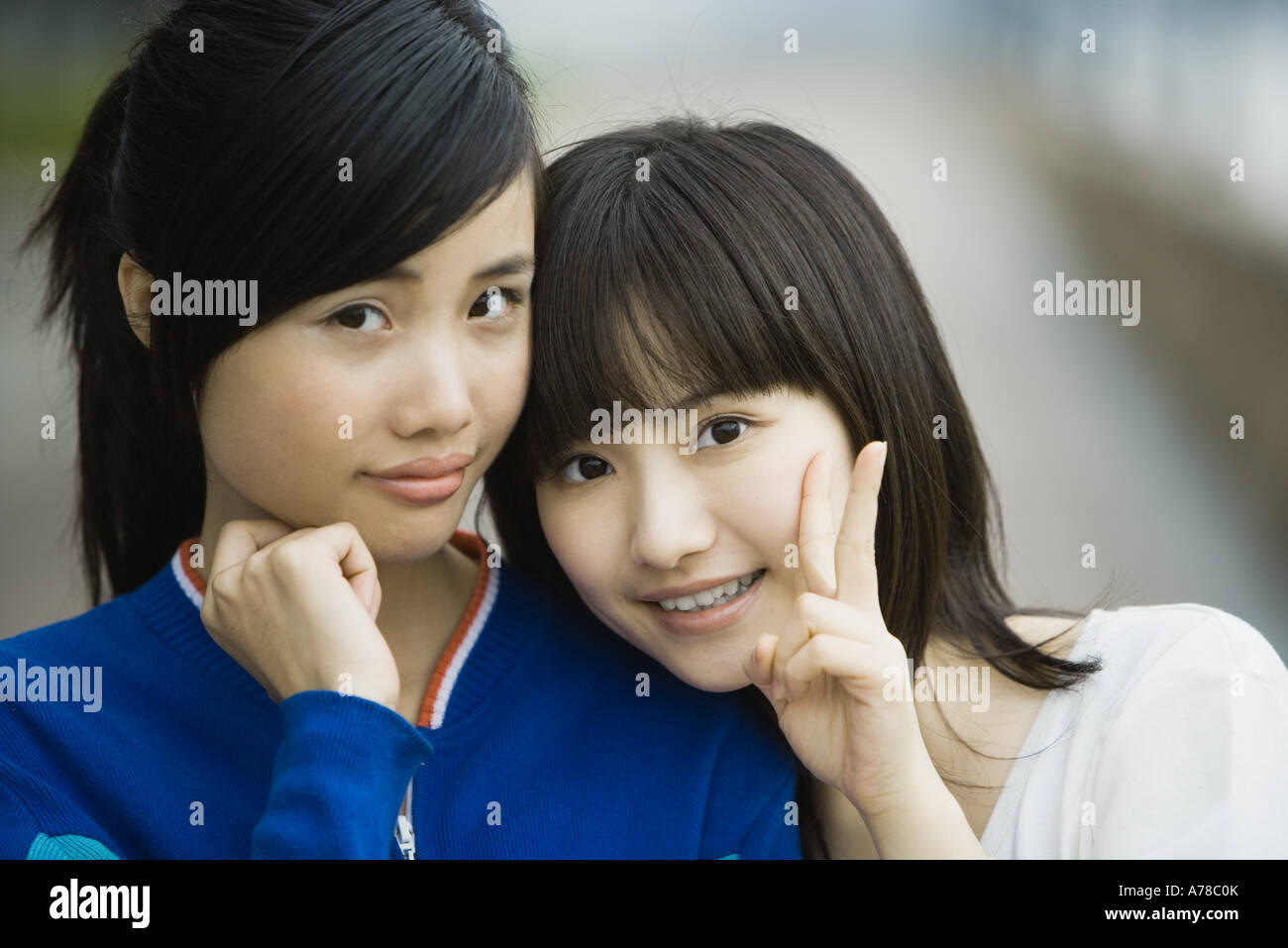 Two Fingers V Sign High Resolution Stock Photography and Images - Alamy