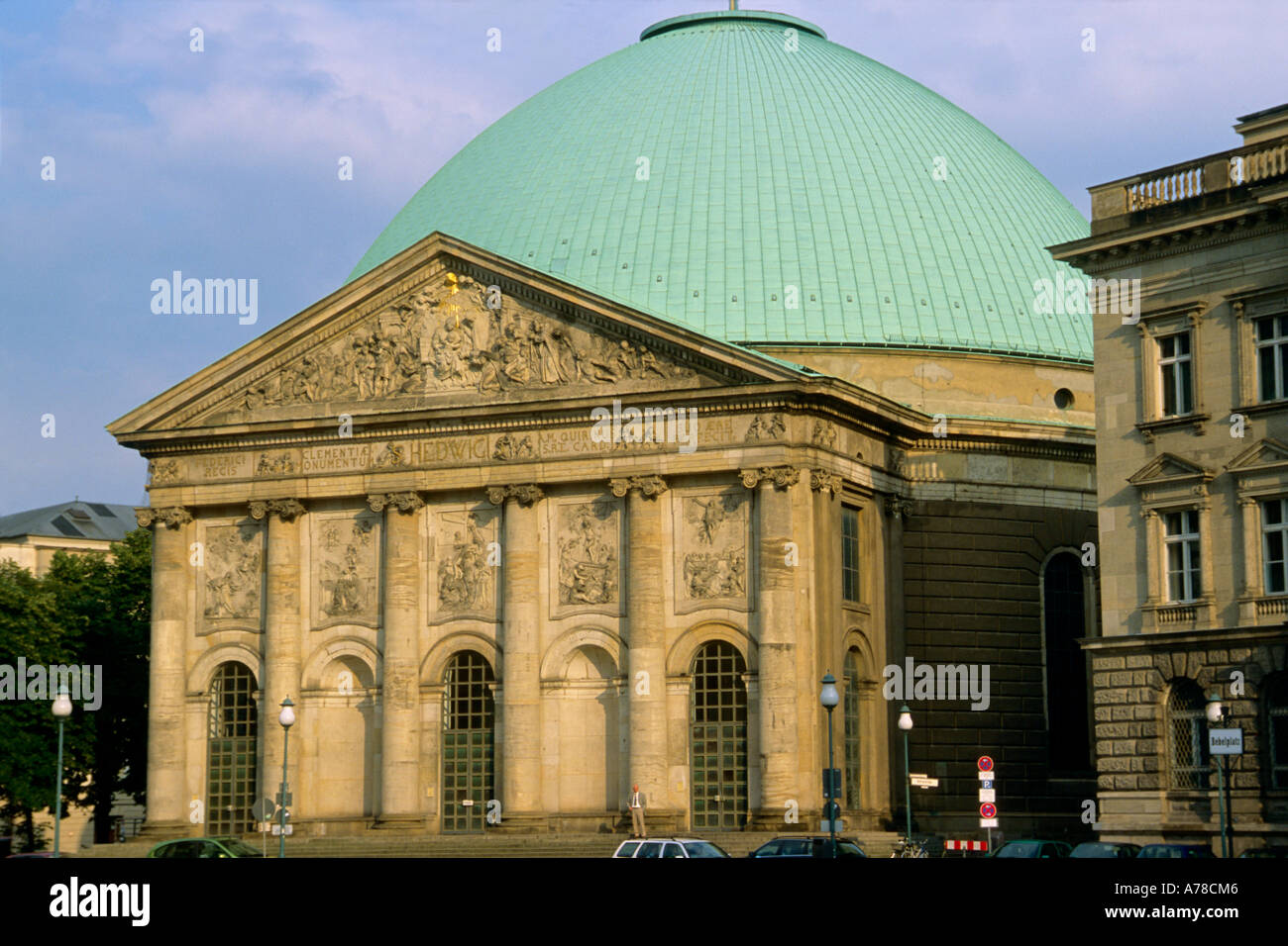 Germany Berlin St Hedwig S Cathedral Stock Photo - Alamy