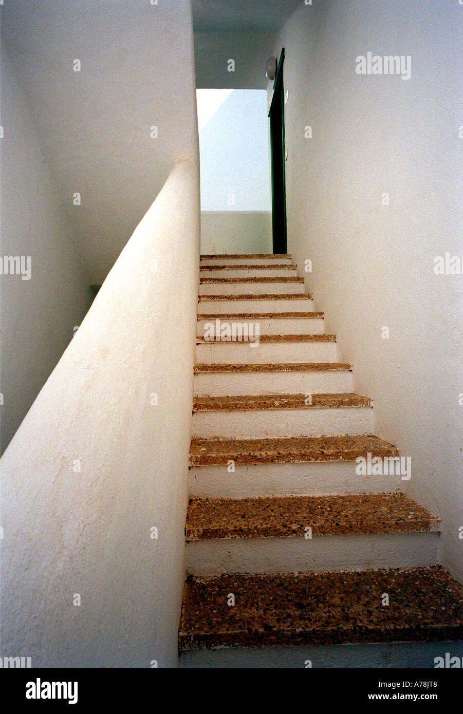 Steps in an apartment block Stock Photo Alamy