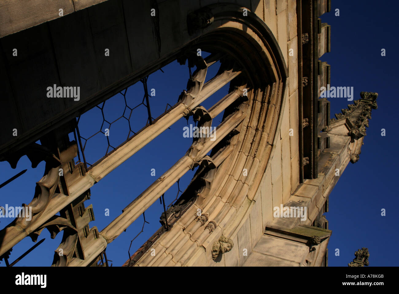 Bombed Church, Liverpool, England Stock Photo Alamy