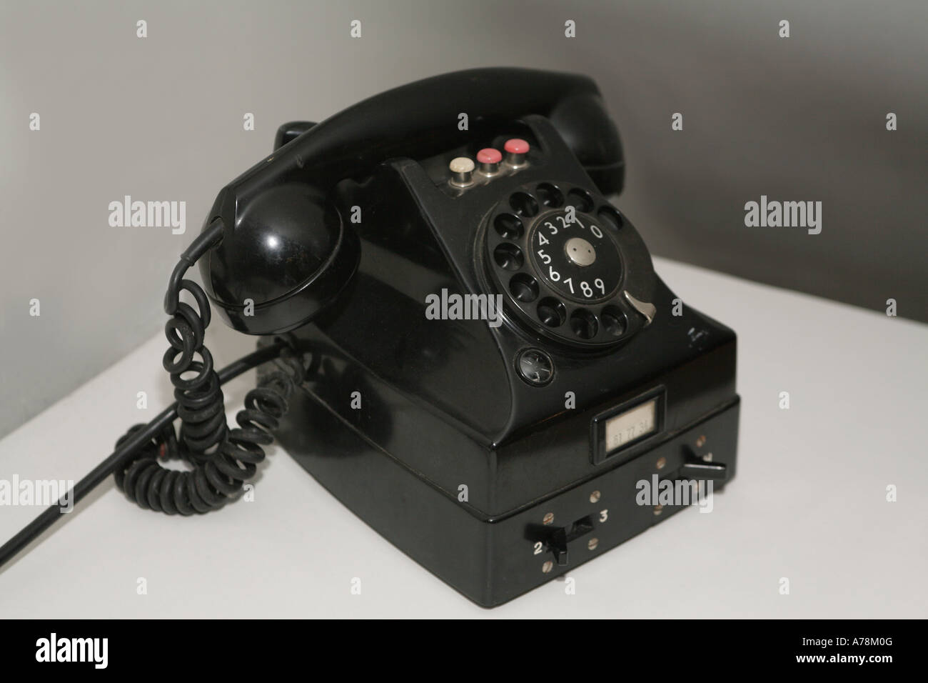 Old Analog Telephone Stock Photo Alamy