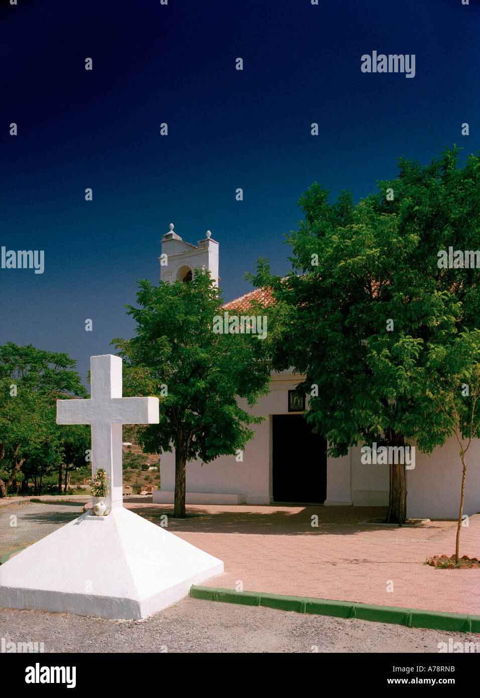 The Ermita de la Virgen de las Nieves (chapel of the Virgin of the Snow ...