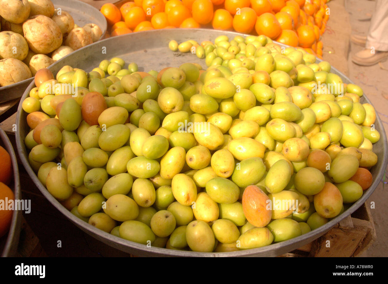 Shops selling fruit, vegetables and Naswar in Muzaffarabad, Kashmir, Pakistan Stock Photo Alamy