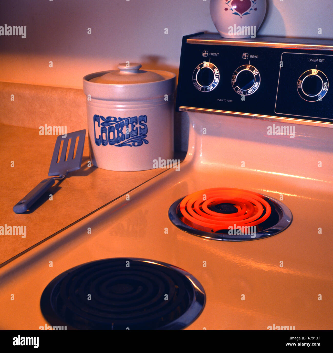 Electric stove top burner for cooking Stock Photo - Alamy