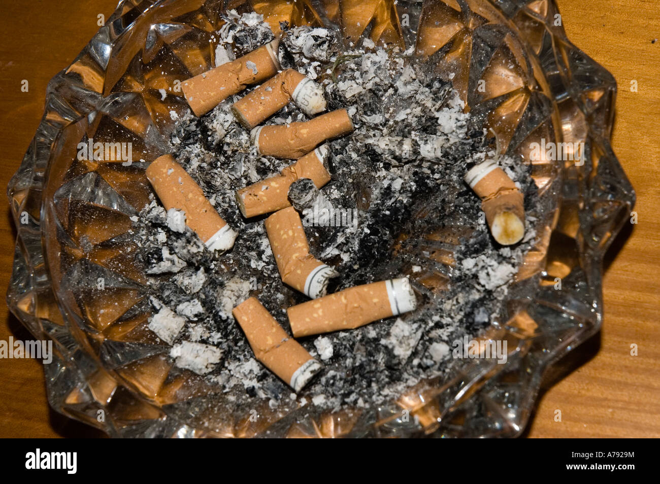 Smoking Residue Stock Photo Alamy