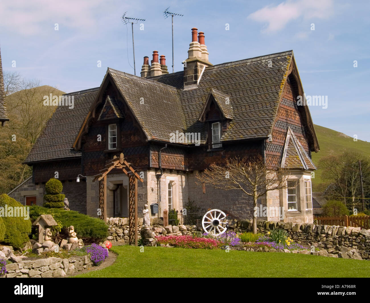 An Idyllic Country Cottage at Ilam Village in the Peak District