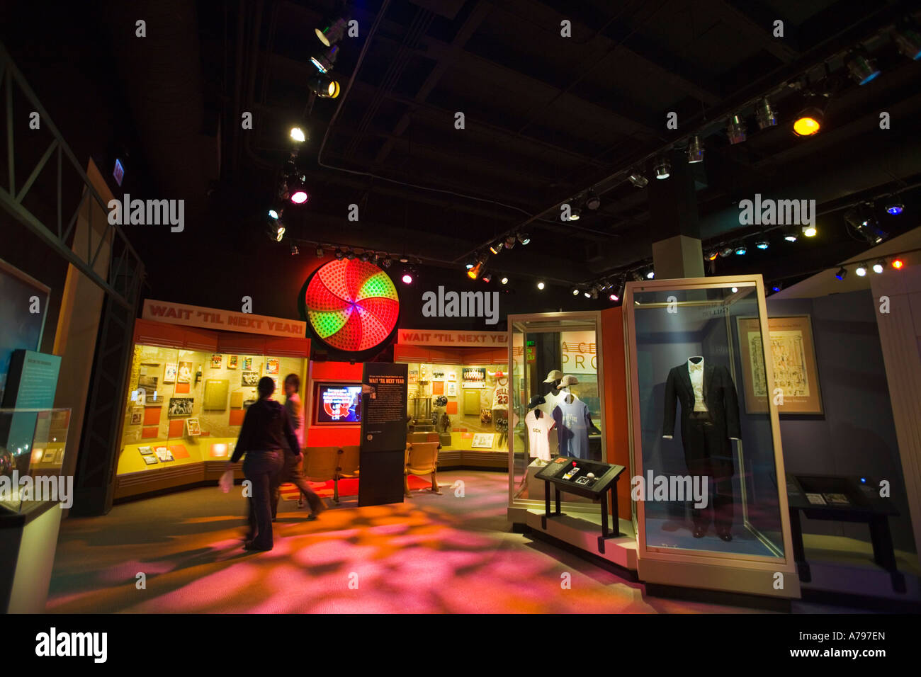 CHICAGO Illinois Interior of Chicago Historical Society museum in Old