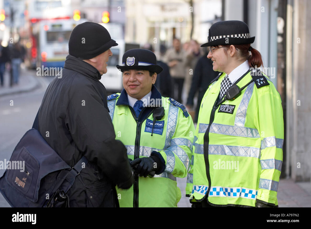 Metropolitan Policewoman and Police Community Support Liason Officer ...