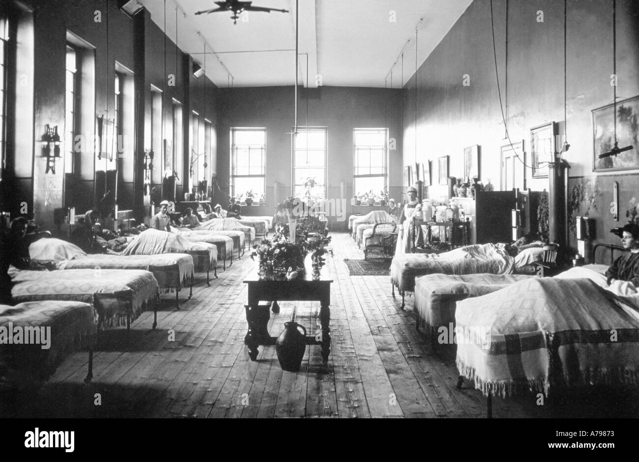 hospital Ward 1890s Stock Photo 497779 Alamy