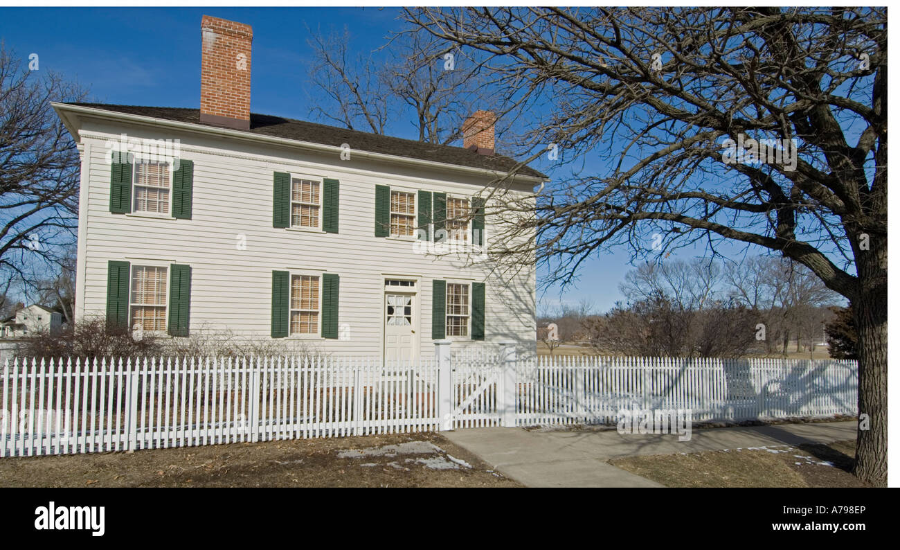 Mansion House residence of Mormon leader Joseph Smith in Nauvoo