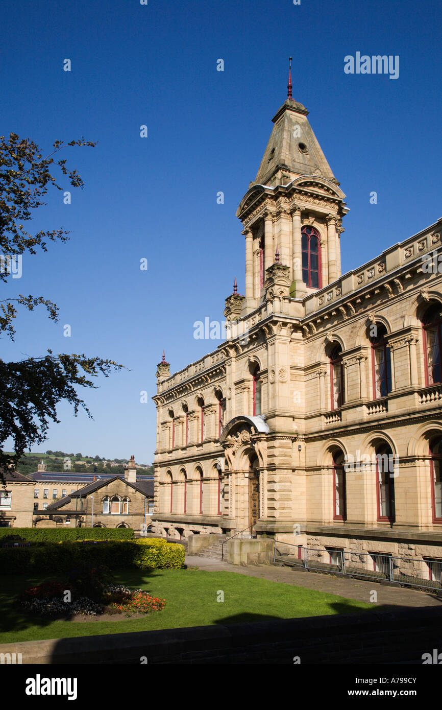 Victoria Hall Saltaire West Yorkshire England Stock Photo Alamy