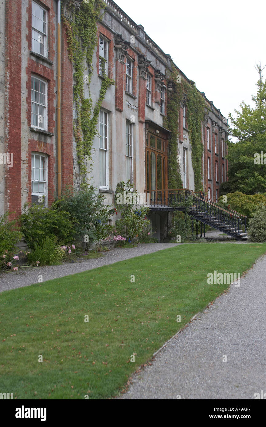 Bantry House rear elevation in Bantry County Cork Ireland or Eire Grand