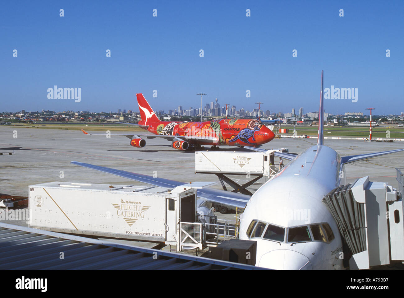 Australia New South Wales Sydney Mascot Kingsford Smith Airport Stock Photo