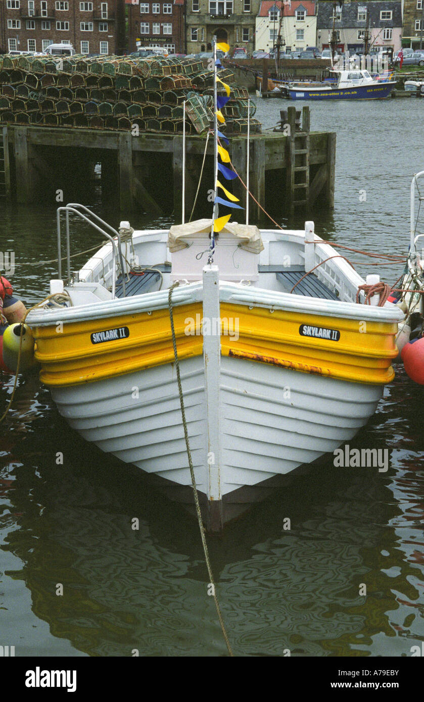 Fishing Boat, Whitby Harbour, North Yorkshire, England Stock Photo - Alamy