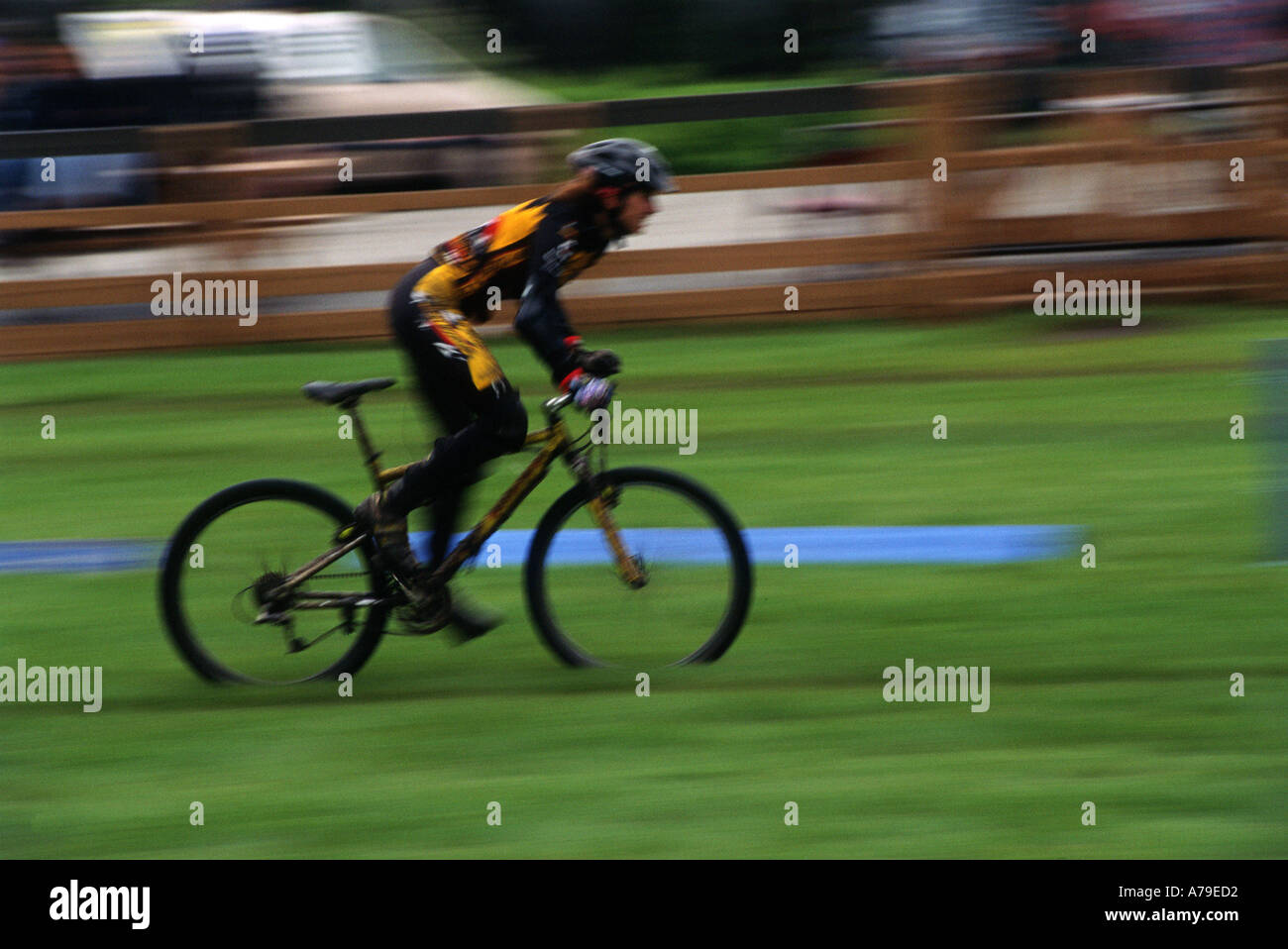 Mountain Bike Racer Stock Photo Alamy Mountain bike racer stock photo alamy