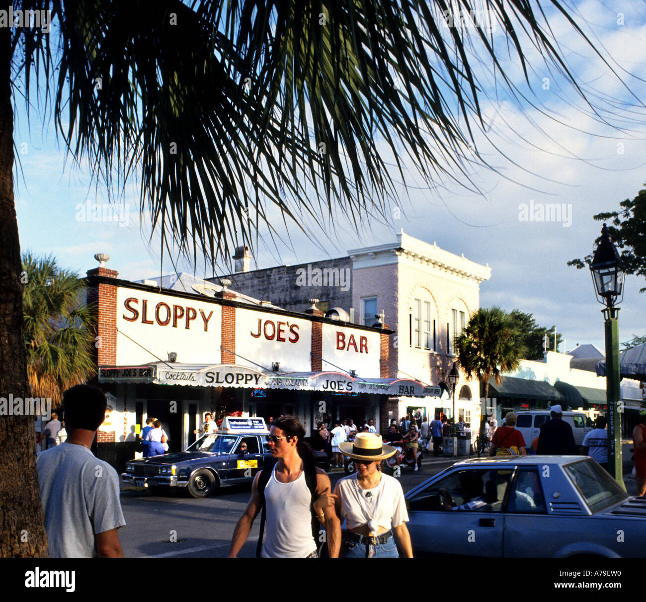 Sloppy Joes Bar Ernest Hemingway Key West Florida Stock Photo