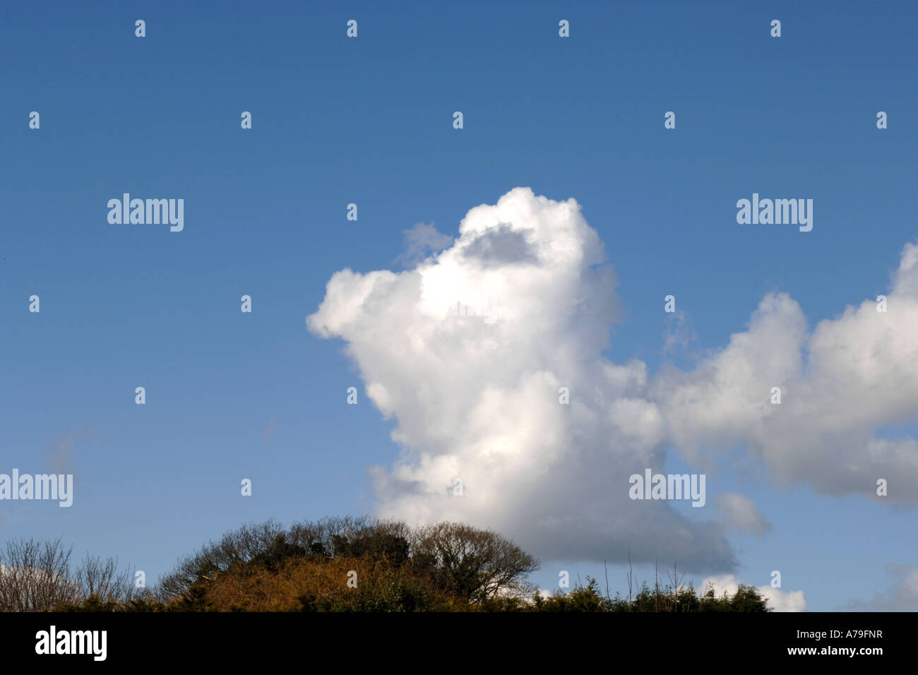 Cloud patterns in the sky Stock Photo - Alamy