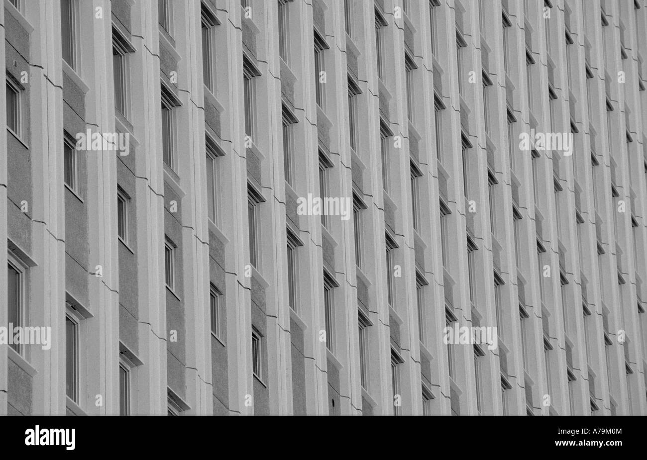 Appartments window Black and White Stock Photos & Images - Alamy