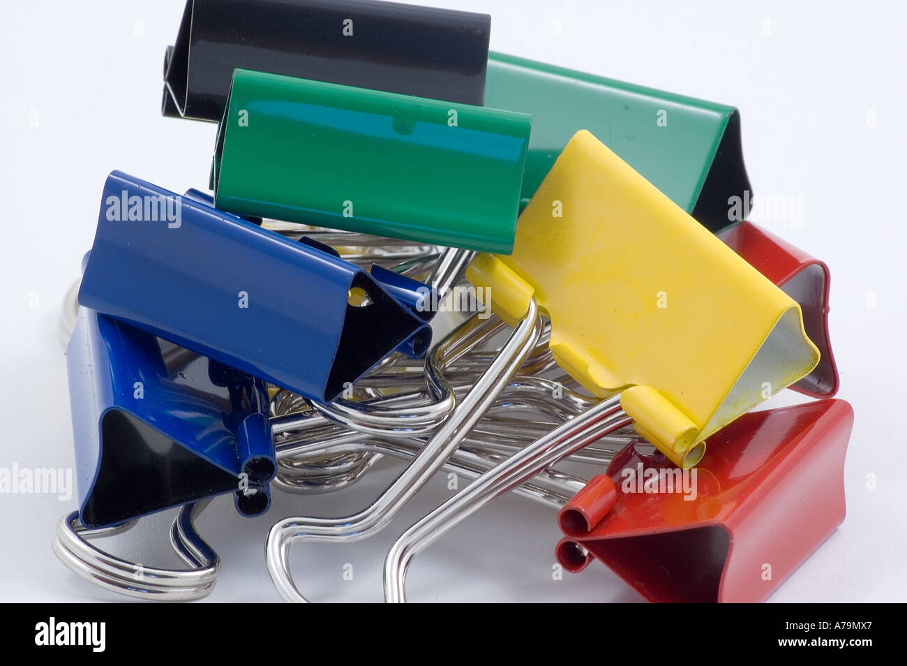 Coloured bulldog clips hires stock photography and images Alamy