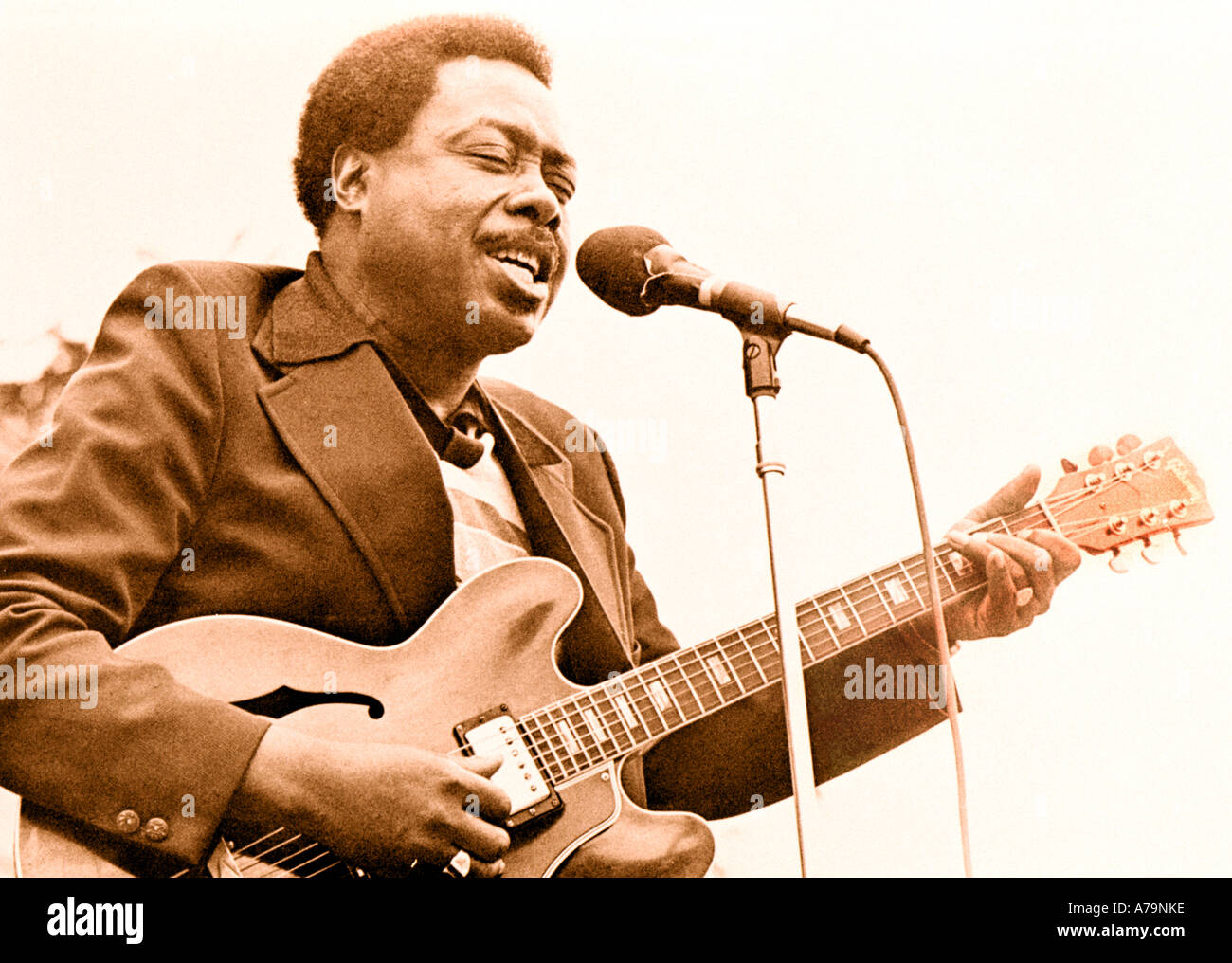 JIMMY ROGERS US Blues musician Stock Photo - Alamy