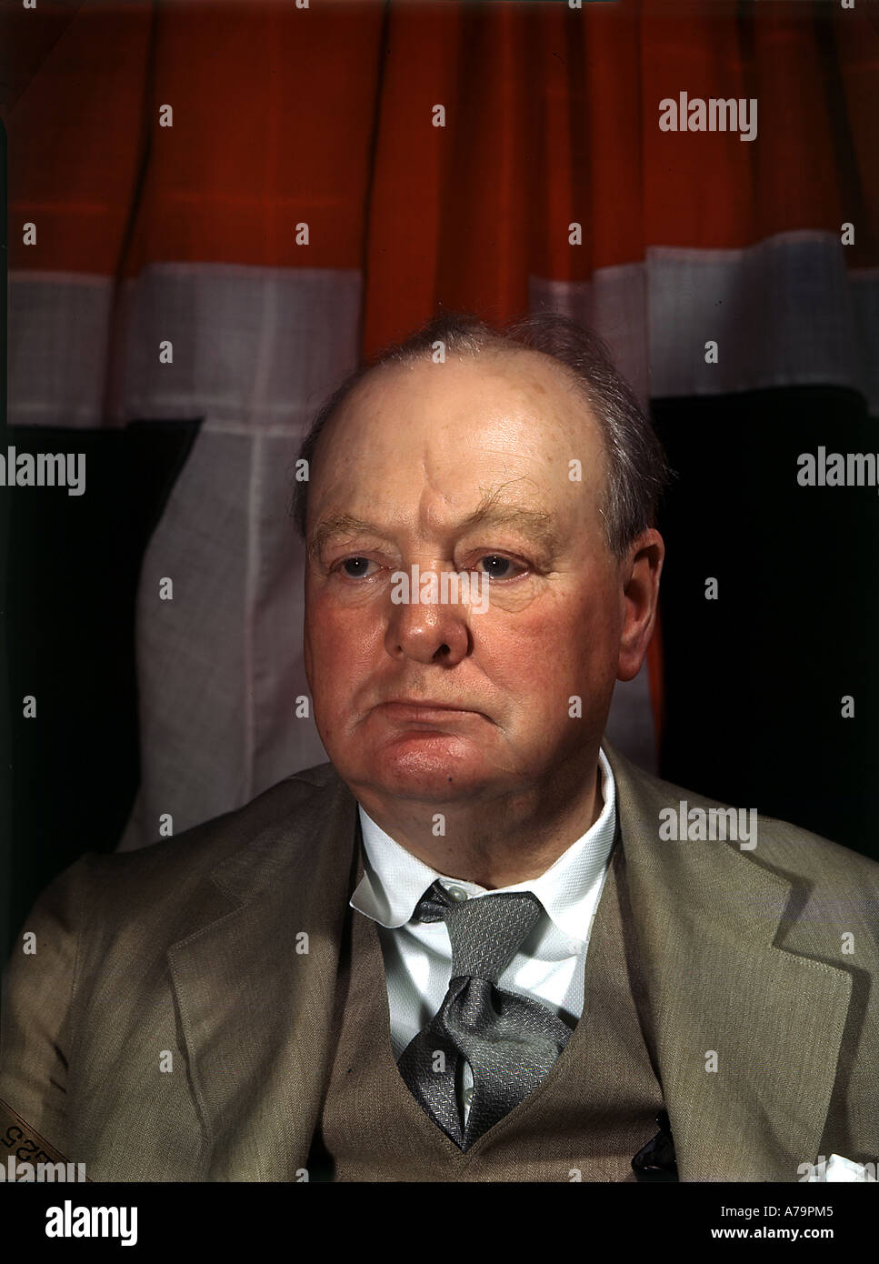 SIR WINSTON CHURCHILL British statesman 1874 to 1965 Stock Photo - Alamy