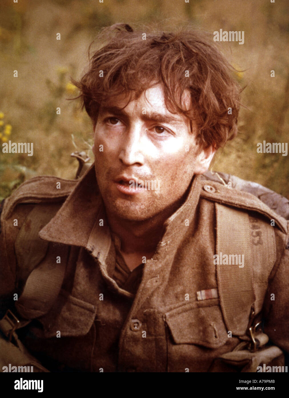 HOW I WON THE WAR John Lennon in the 1967 UA film Stock Photo