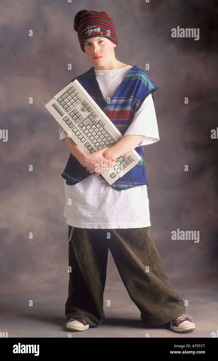 Baggy clothes boy hi-res stock photography and images - Alamy