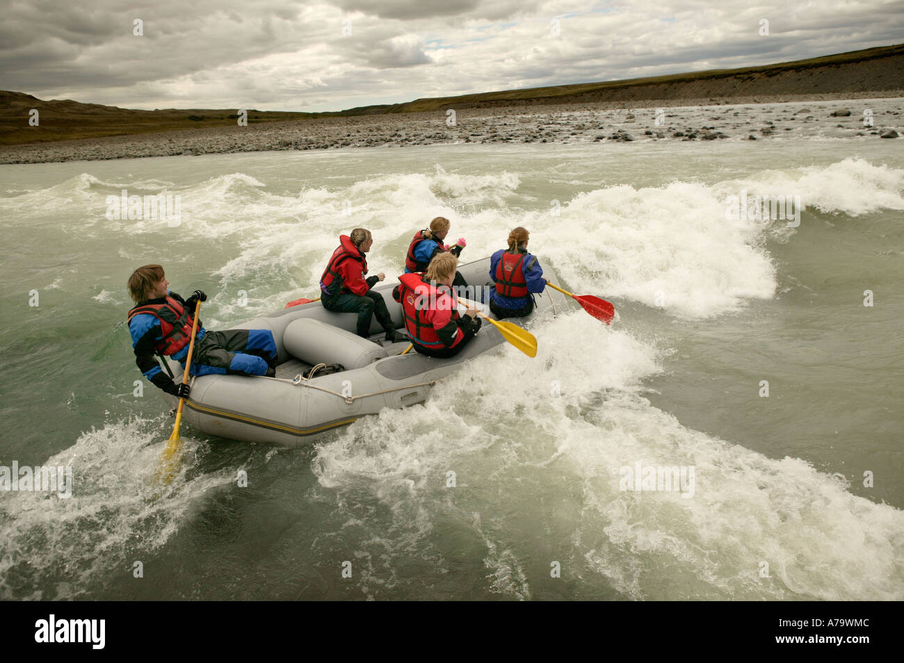 Arctic river rafting hi-res stock photography and images - Alamy