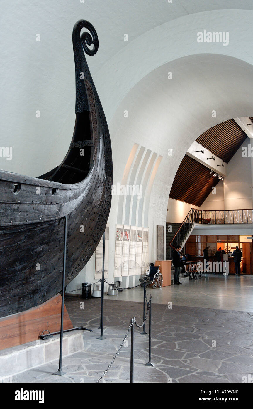 Vikingskipshuset or Viking Ship museum in Oslo Norway Stock Photo