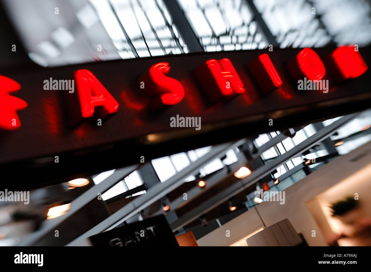 Shopping in Oslo Airport Stock Photo Alamy