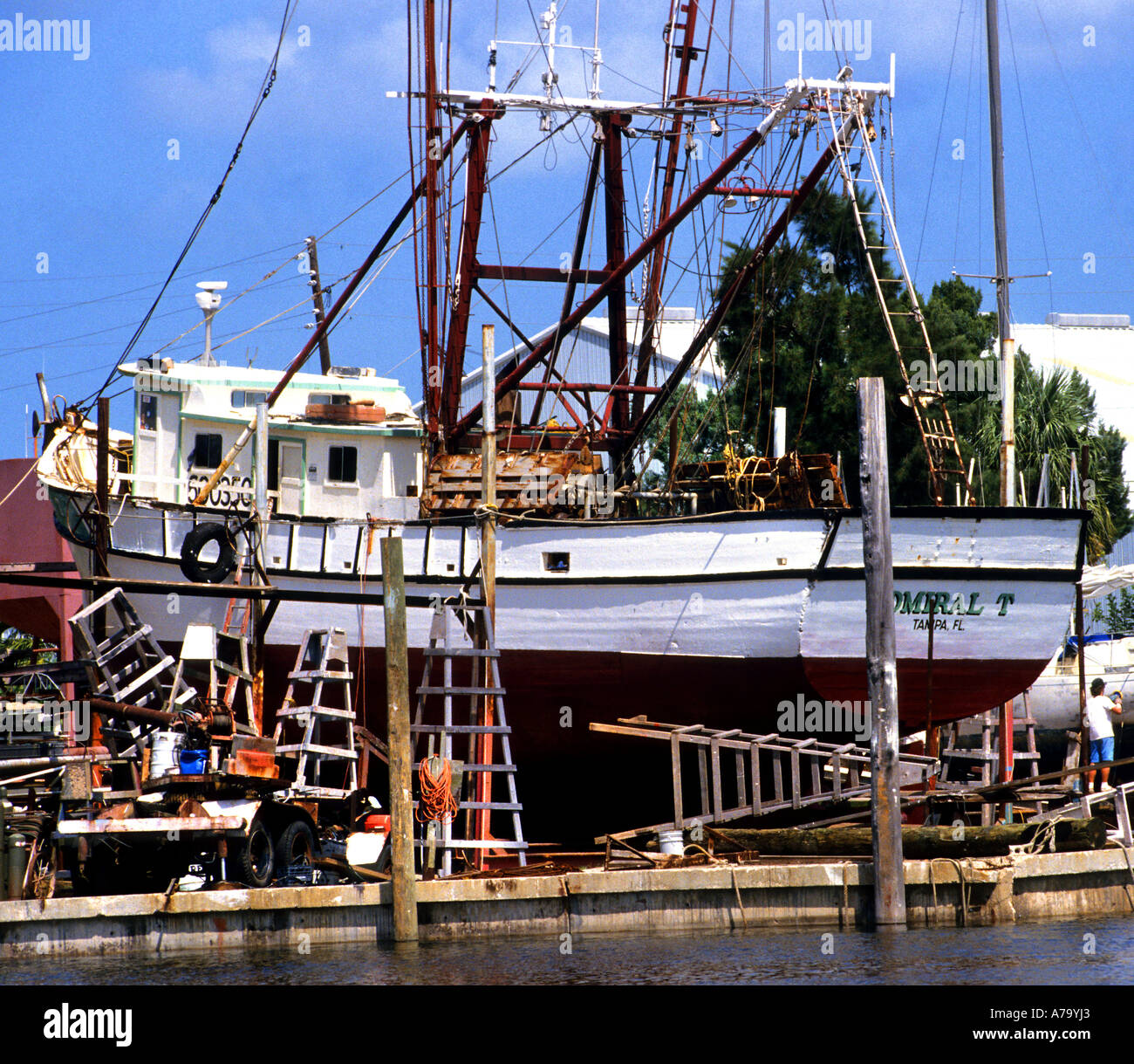 Cedar Key Tarpon springs Florida United States sponge sponges port