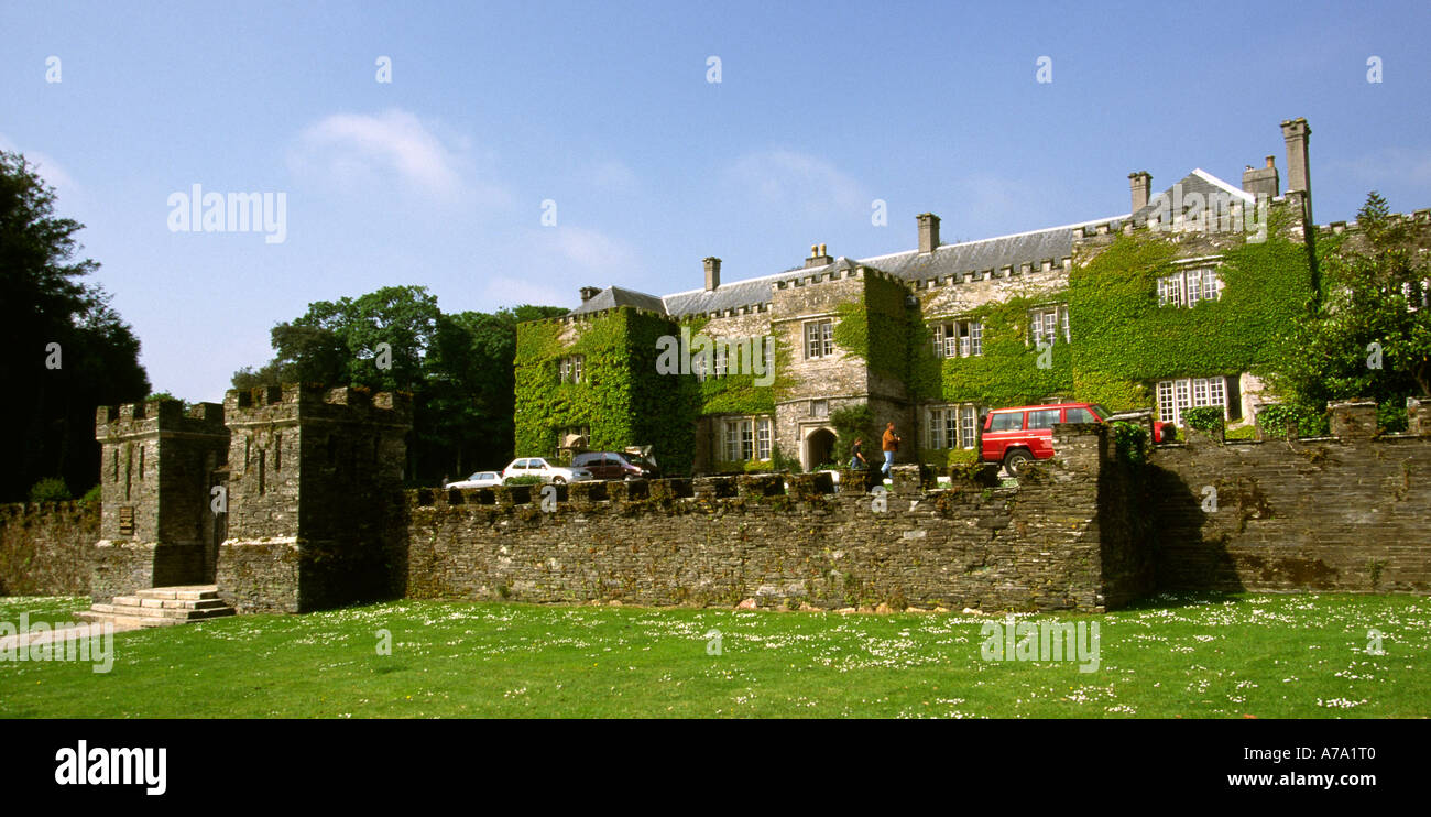Cornwall Padstow Prideaux Place Stock Photo