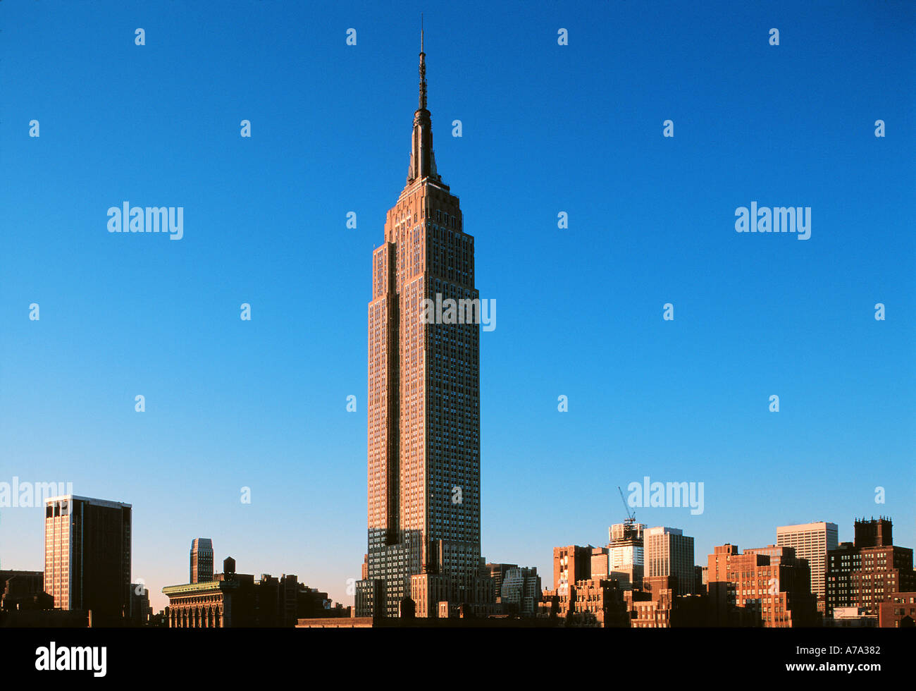 Empire State Building Manhattan New York Stock Photo - Alamy