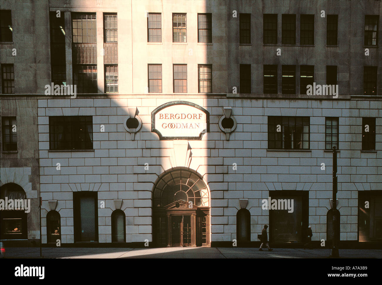 Bergdorf Goodman 5th Avenue Manhattan New York Stock Photo