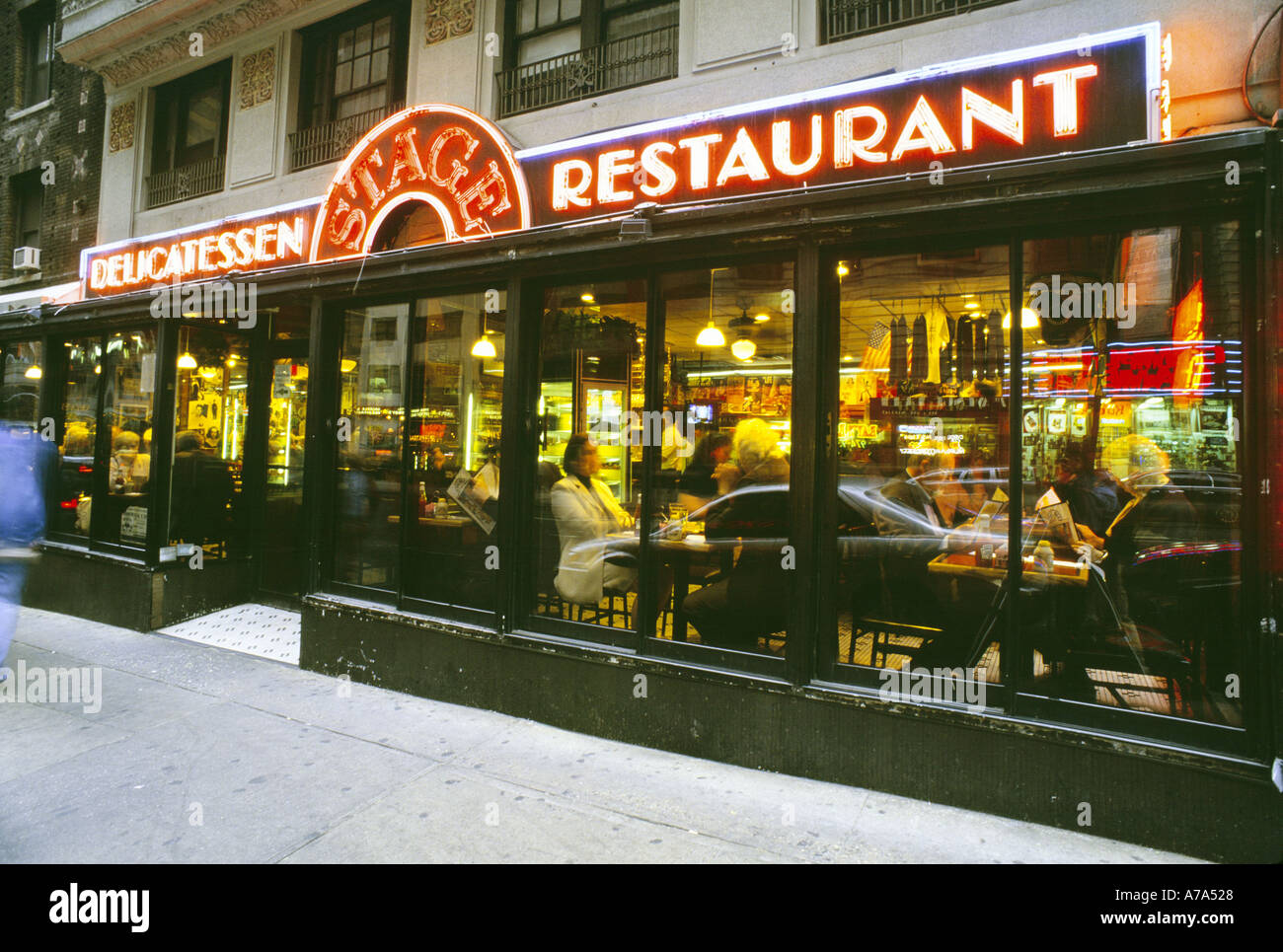 Stage Delicatessen 7th Avenue Times Square Manhattan New York Stock Photo Alamy
