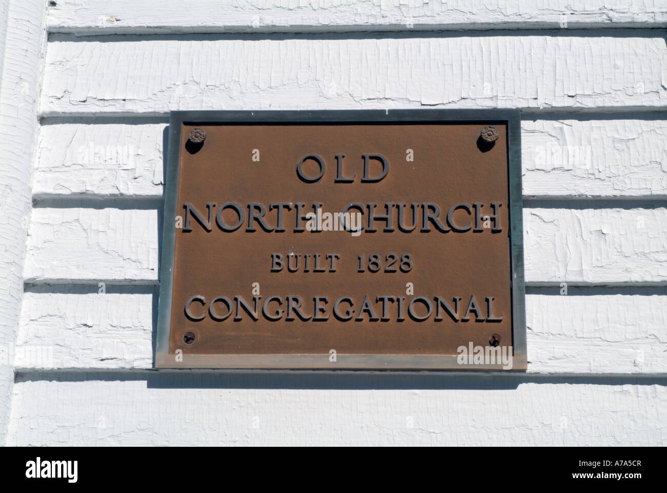 Old North Church which was built in 1828 Located in the historical