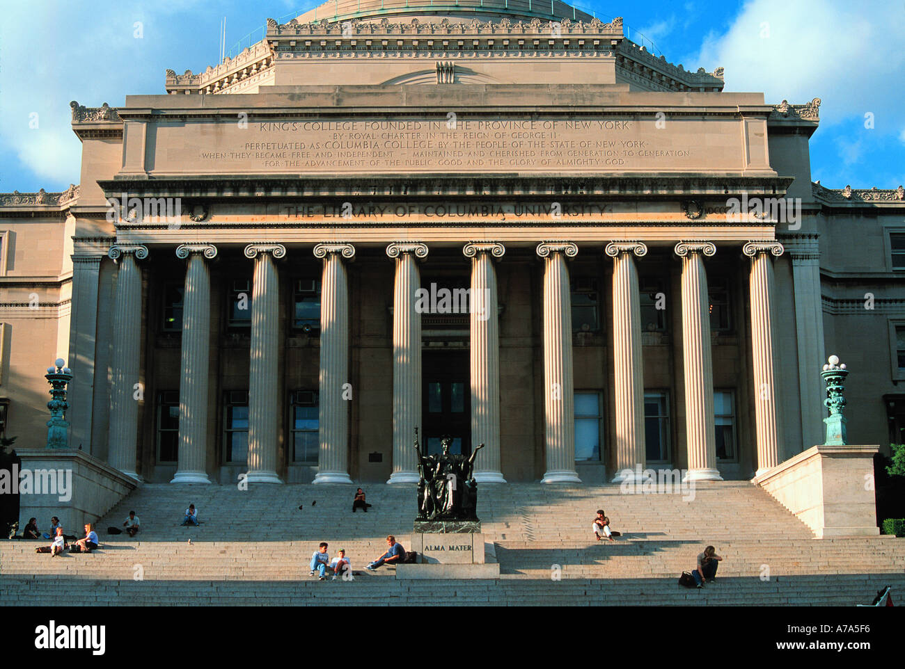 Columbia University Manhattan New York Stock Photo Alamy