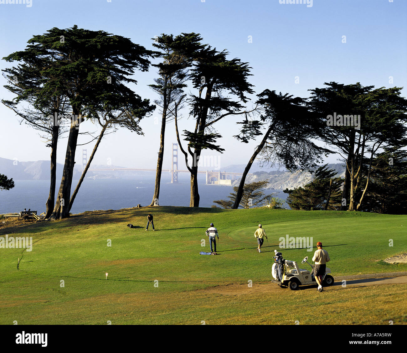 Lincoln Park Golf Course San Francisco California USA Stock Photo - Alamy