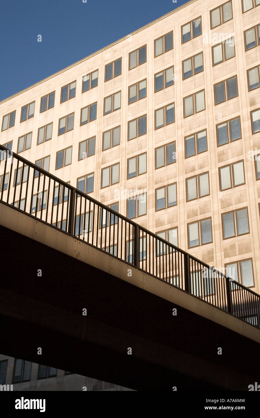 Shell Centre bridge Stock Photo Alamy